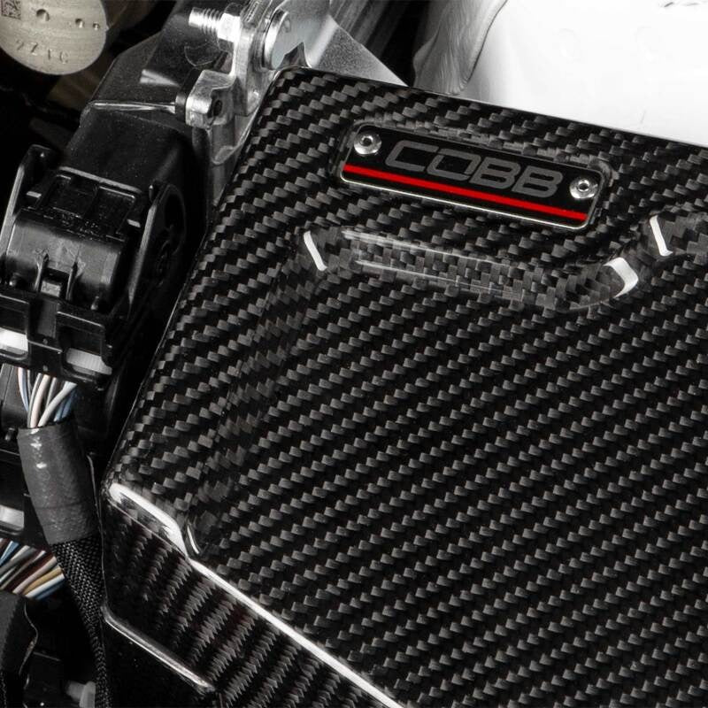 COBB Redline Carbon Fiber Fuse Cover (Driver Side) - 2022-2026 Subaru WRX