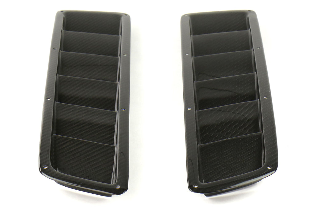 APR Performance Carbon Fiber Hood Vents Narrow