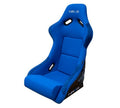 NRG Innovations FRP Large Cloth Bucket Seat Blue - Universal