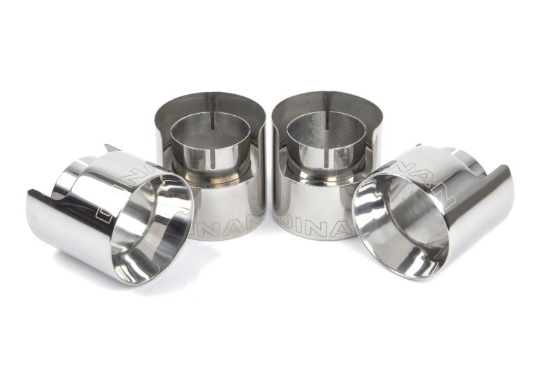 Dinan 20-25 BMW X3 M/X4 M (F97/F98) Free Flow Axleback Exhaust System - Polished Tips