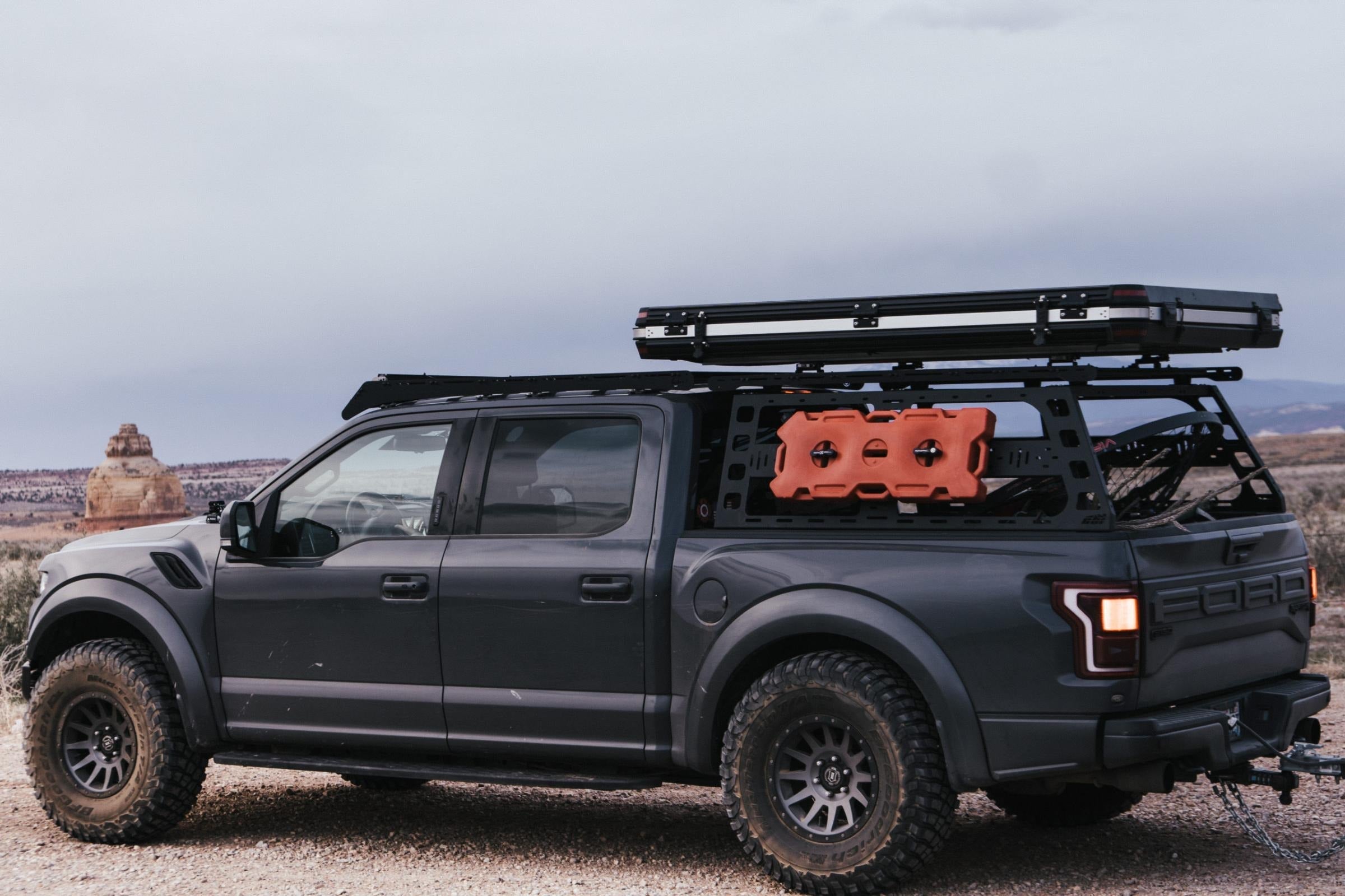Ford Raptor/F150 Cab Height Bed Rack 5 Foot 6 Inch Bed Length 10-Pres Ford Raptor CBI Offroad