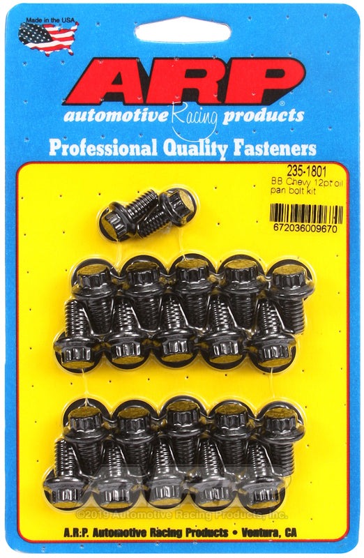 ARP BB Chevy 12pt Oil Pan Bolt Kit