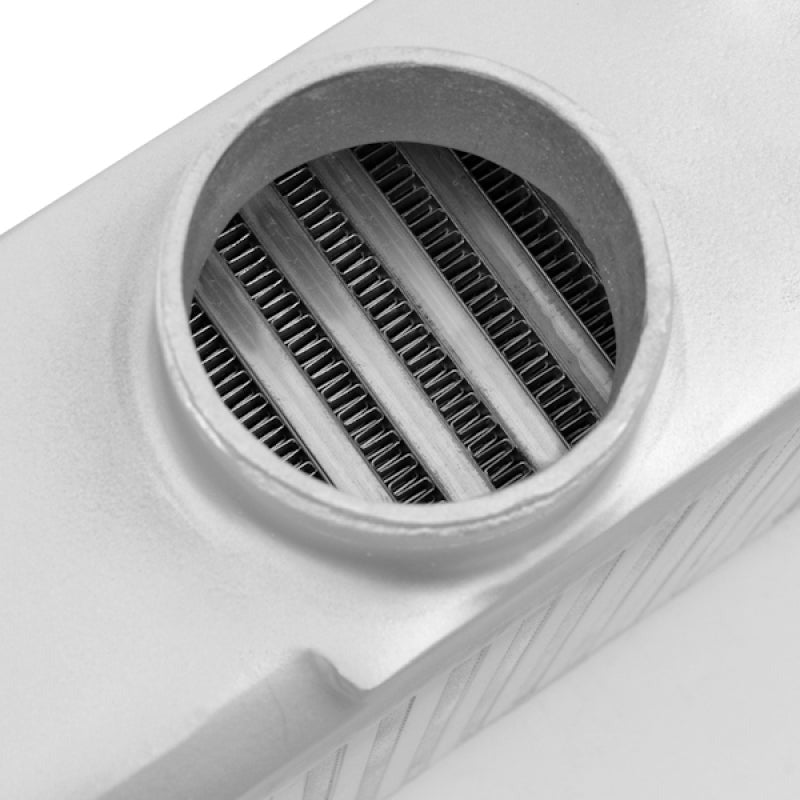 Mishimoto Subaru Top-Mount Intercooler Kit, Powder Coated Silver & Blue Hoses - 2002-2007 Subaru WRX / 2004-2007 STI
