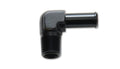 Vibrant Performance Male NPT to Hose Barb Adapter, 90 Degree, NPT 1/2in Hose 1/2in, Performance Hose & Fluid/Air Plumbing - Part 11238