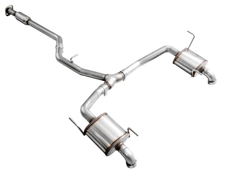 AWE 0FG Cat-Back Exhaust w/Dual BashGuards - 2020-2025 Subaru Outback Wilderness / XT
