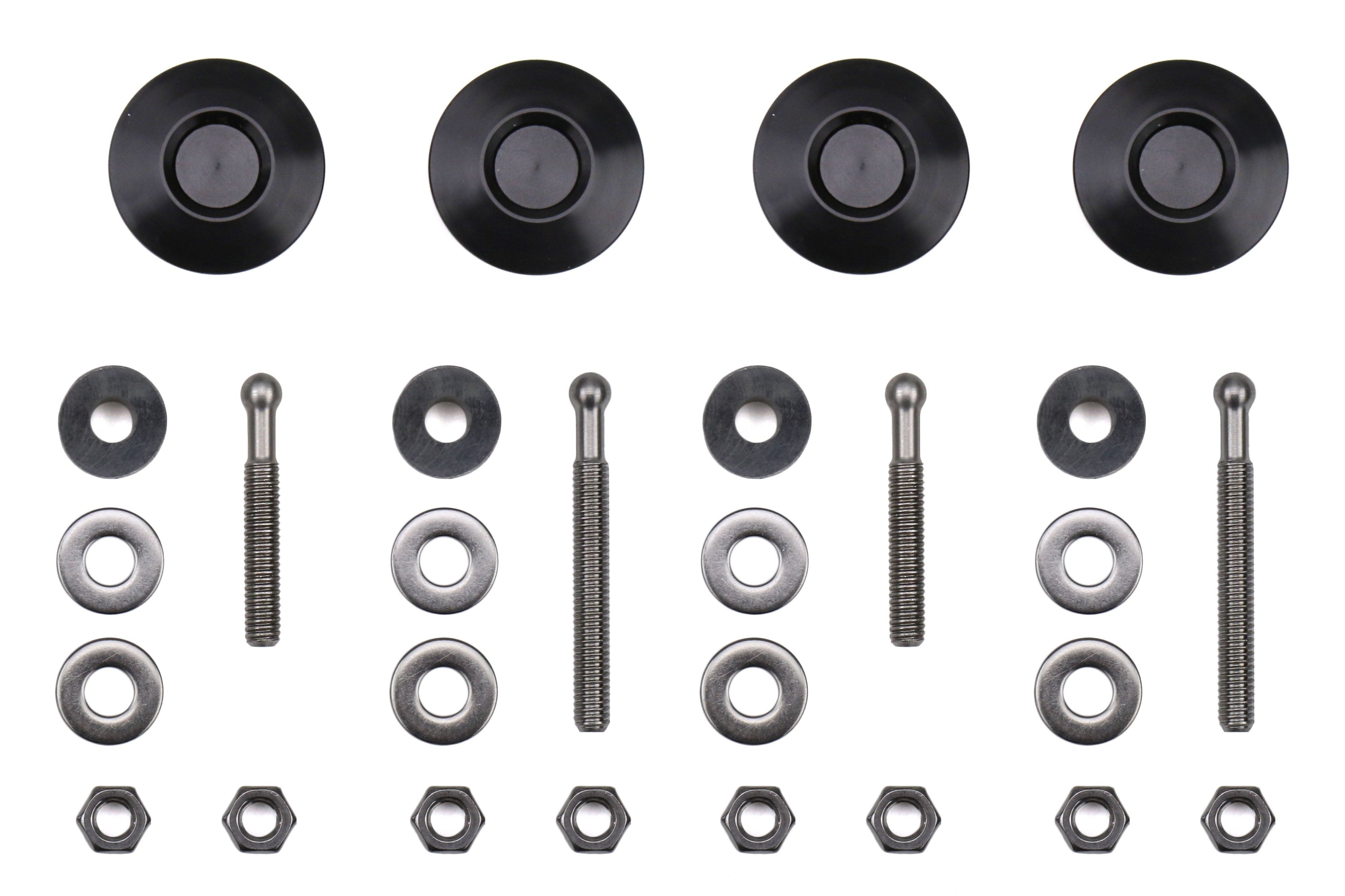 Move Over Racing Bumper Quick Release Kit Black - 2013-2016 Scion FR-S / 2013-2020 Subaru BRZ / 2017-2019 Toyota 86