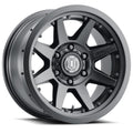 ICON Alloys Rebound Pro 17x8.5 5x5.5 0mm 4.75" Backspacing Satin Black Wheel - 21817858547LBSB