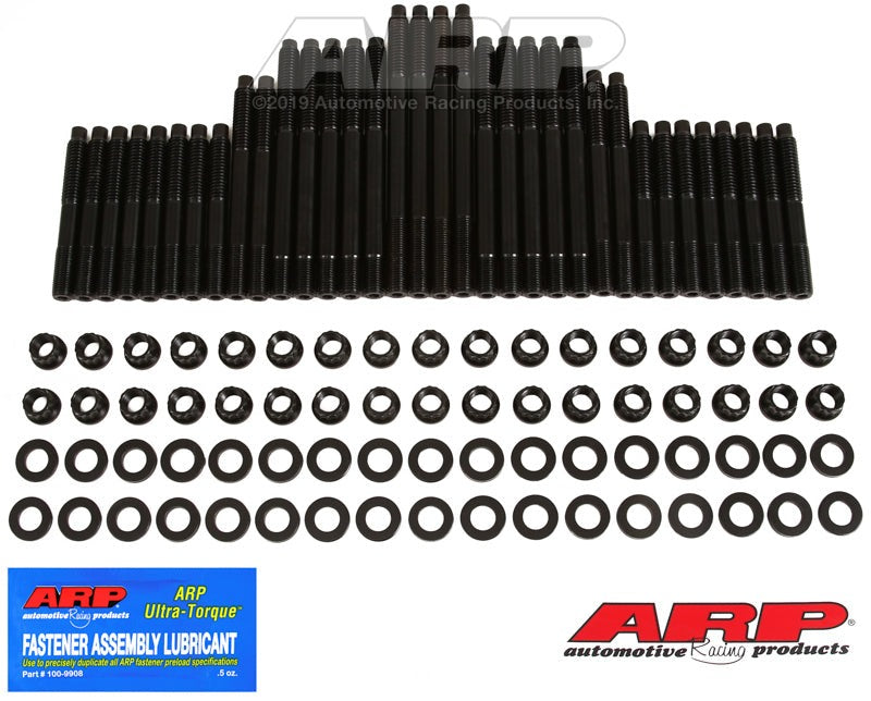 ARP SBC w/Brodix,Rodeck alum block w/23A A head production style Head Stud Kit