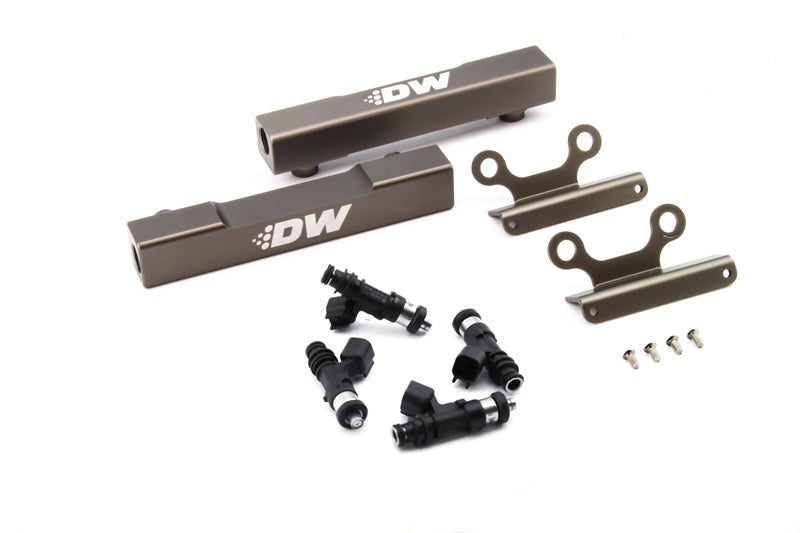 DeatschWerks Top Feed Fuel Rail Upgrade Kit w/750cc Injectors - 2002-2014 Subaru WRX / 2004-2021 Subaru STI / 2005-2009 Legacy GT