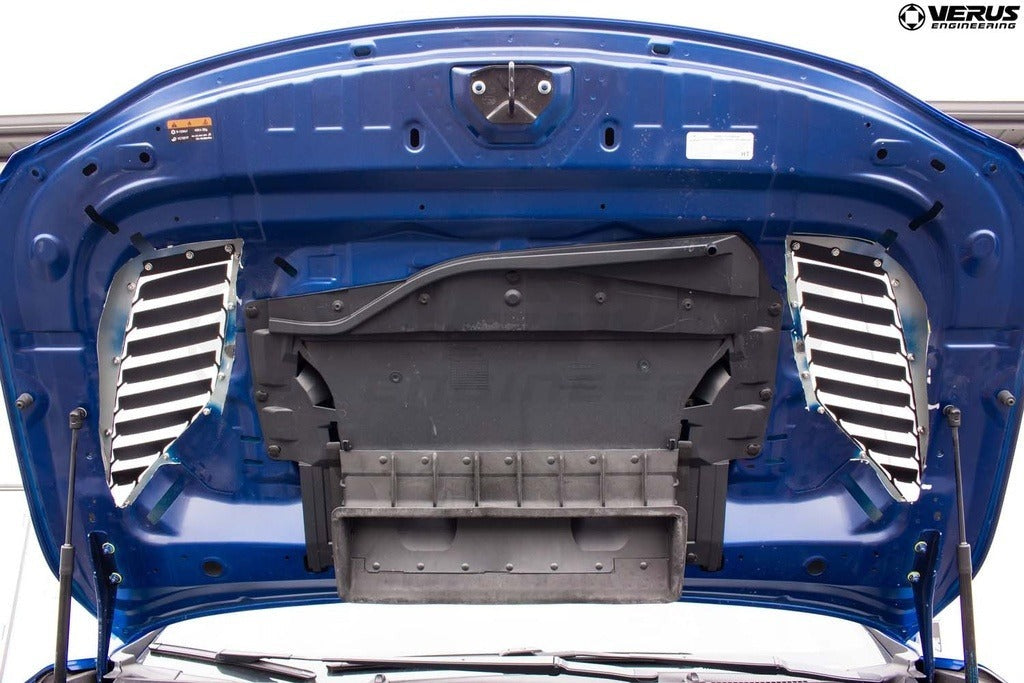 Verus Hood Louver Kit - Black - 2022-2024 Subaru WRX