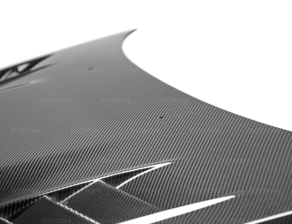 Seibon Carbon Fiber CW Style Hood - 2008-2014 Subaru WRX / STI