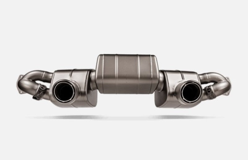 Akrapovic Slip-On Race Line Titanium for 2022+ Porsche 718 Cayman GT4 RS - S-PO/TI/24