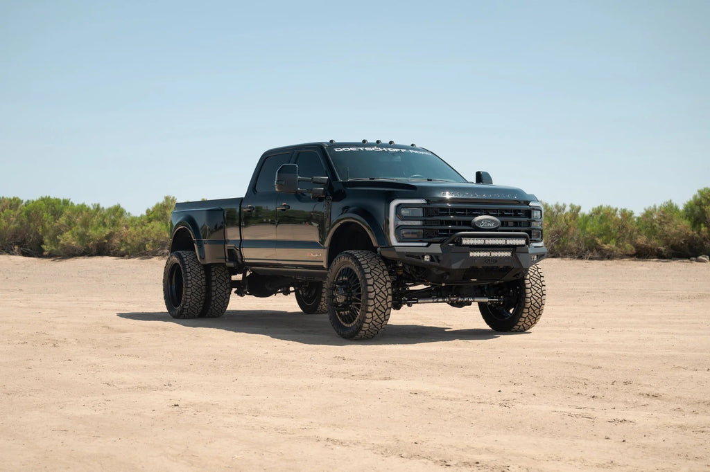 Addictive Desert Designs 2023+ Ford Super Duty HoneyBadger Front Bumper w/ Top Hoop