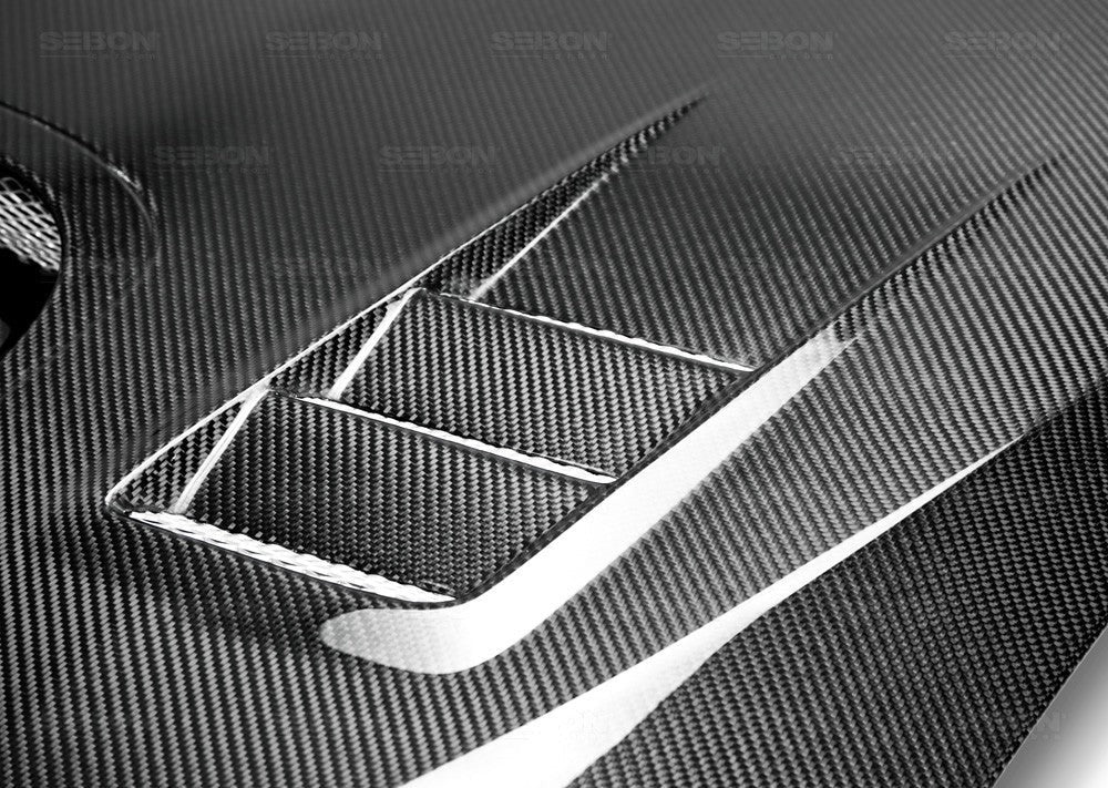 Seibon Carbon Fiber CW Style Hood - 2015-2021 Subaru WRX & STI