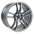 Enkei TX5 17x9 5x114.3 35mm Offset 72.6mm Bore Platinum Grey - 2005-2007 Subaru STI