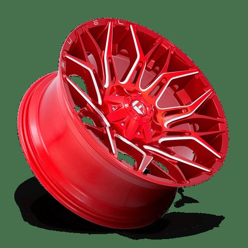 D771 22X10 8X6.5 GL-RED-MILL -18MM