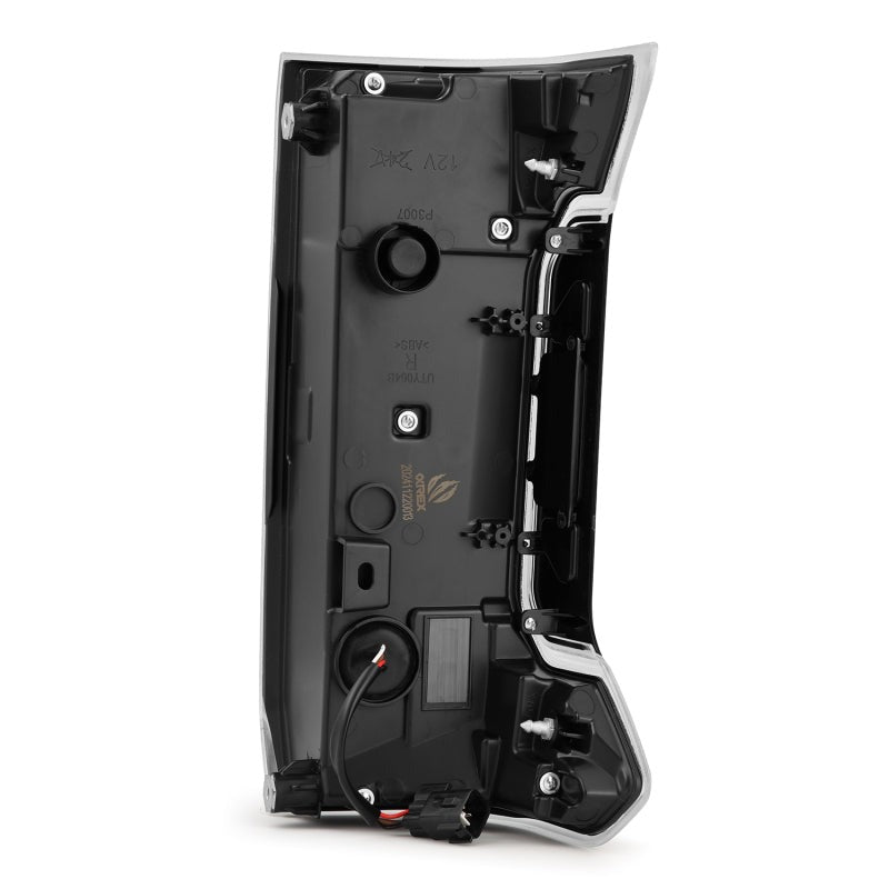 AlphaRex 24-25 Toyota Tacoma NOVA-Series LED Prismatic Tail Lights - Alpha-Black