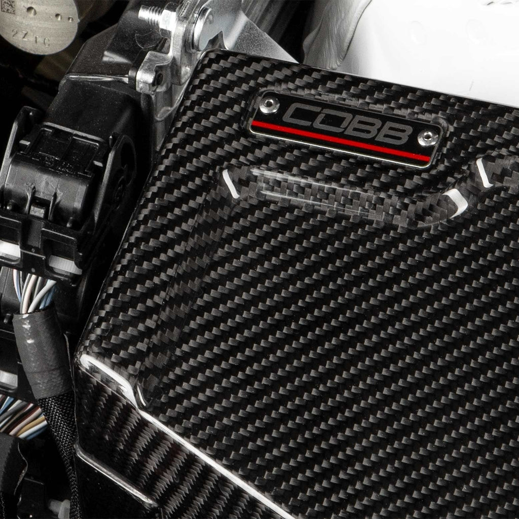 Cobb Redline Carbon Fiber Fuse Cover (Driver Side) - 2022-2026 Subaru WRX