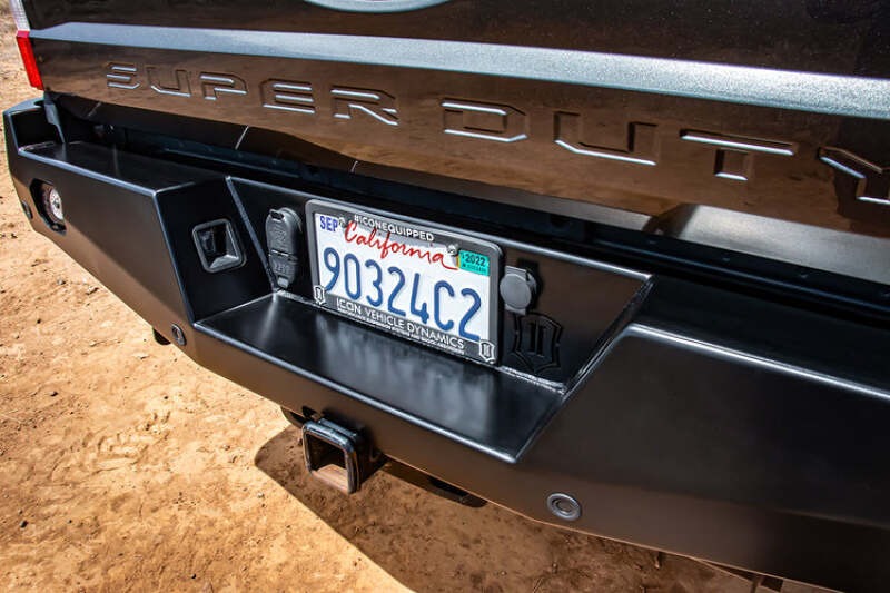 ICON Impact Rear Bumper for 2017-2022 Ford F-250/F-350 Super Duty Pro - 66201