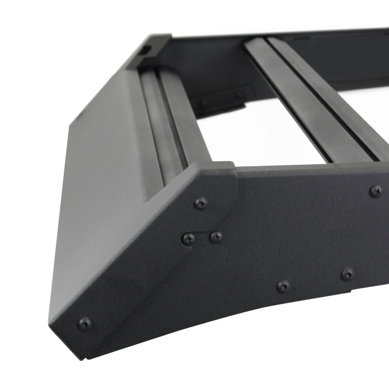 Go Rhino 24-25 Toyota Tacoma Double Cab Pickup Ceros Low Profile Roof Rack - Tex. Blk