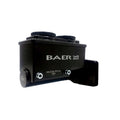 Baer Brakes Mopar 1in Bore Remaster 4-Bolt Left Port Master Cylinder Assembly - Black