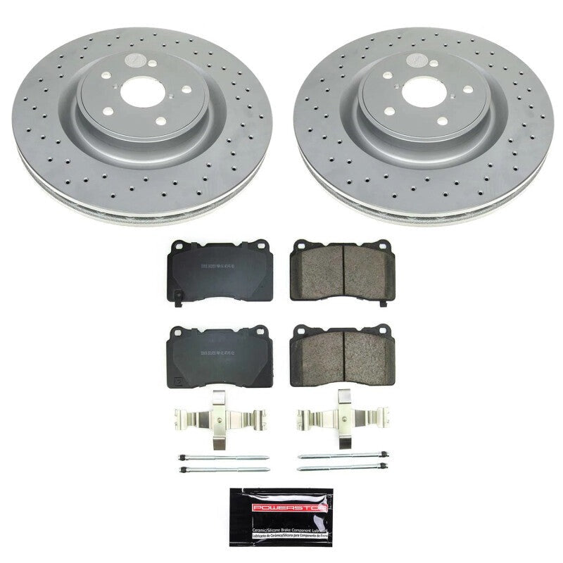 Power Stop Front Z17 Coated Brake Kit - 2021 Subaru WRX