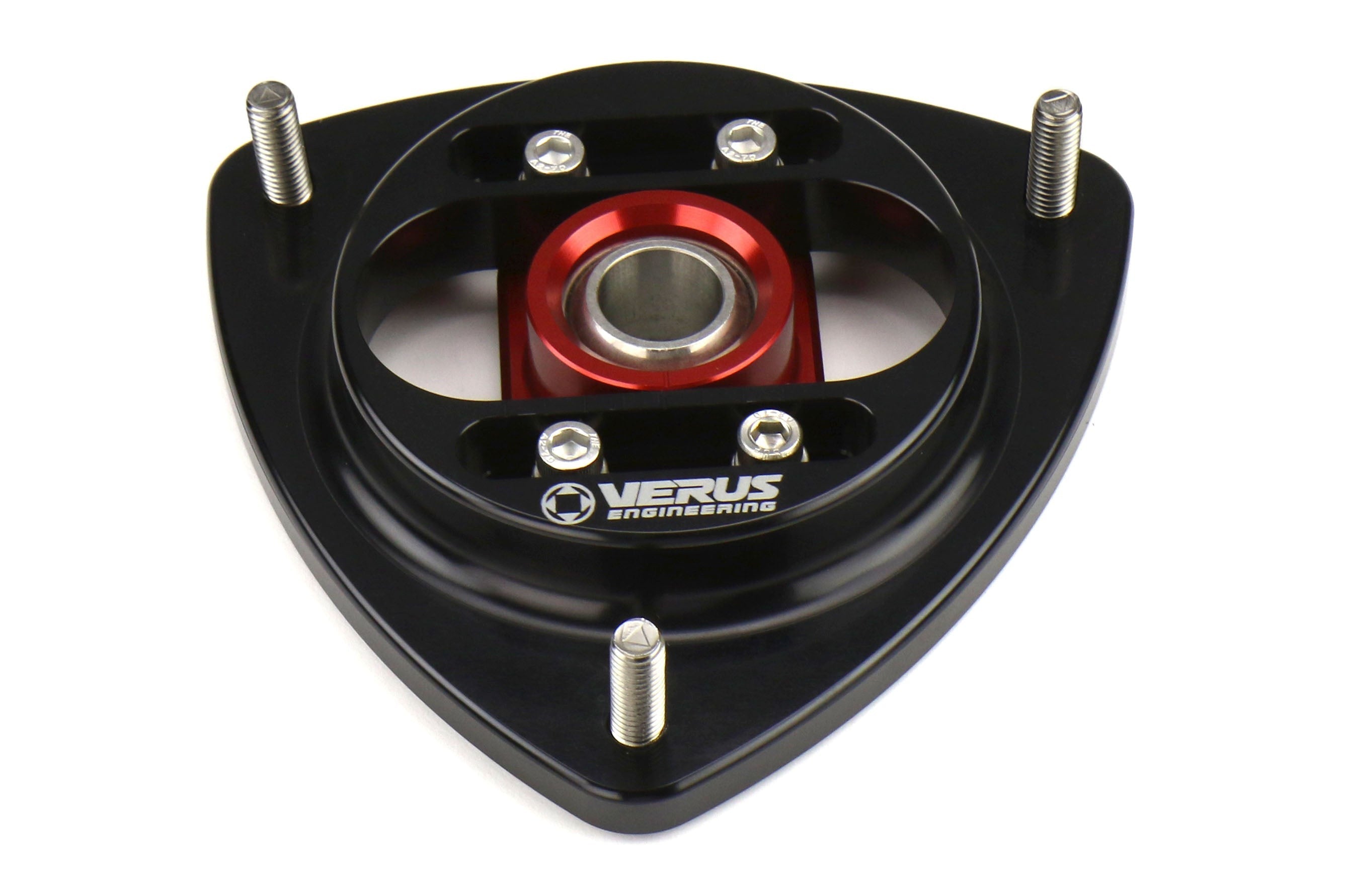 Verus Engineering Front Camber Plate Kit Red - 2013-2021 Scion FRS / Subaru BRZ / Toyota 86