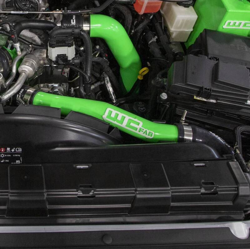 Wehrli 20-26 GM Duramax L5P Upper Coolant Pipe - Kiwi Green