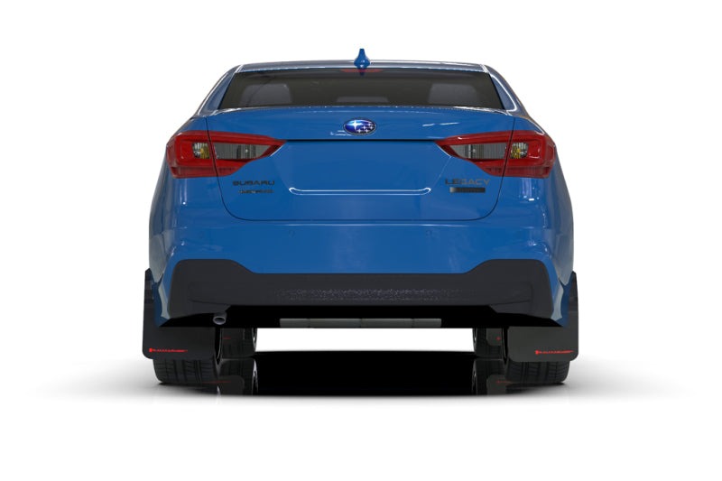 Rally Armor UR Mud Flap w/Grey Logo - Black - 2020-2024 Subaru Legacy