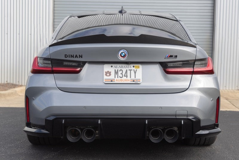 Dinan 21-27 BMW M3/M4 (G80/G82/G83) Valved Axleback Exhaust System - Polished Tips
