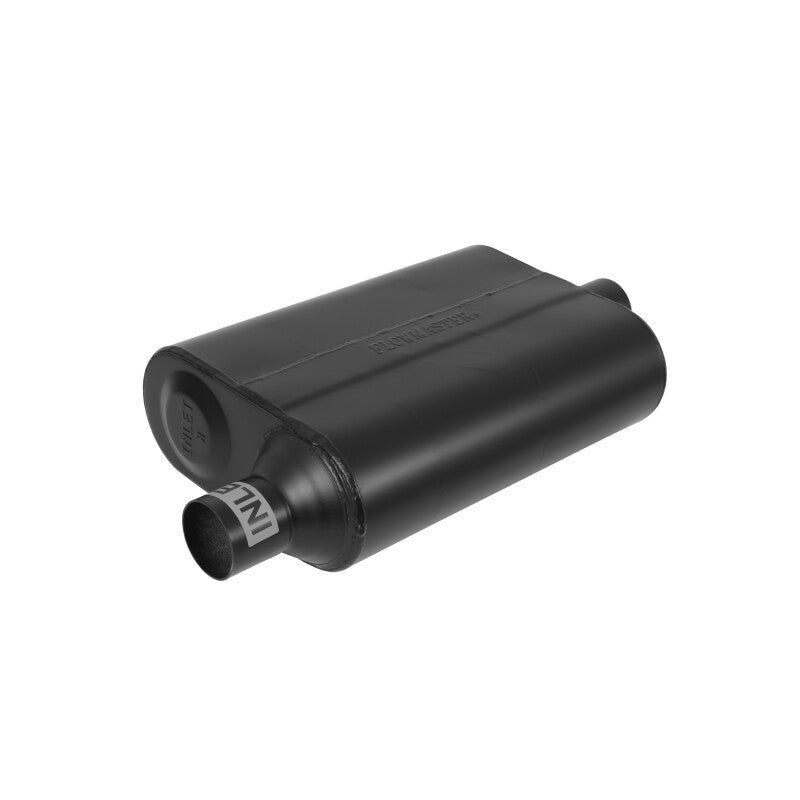 Flowmaster 40 Series Delta Flow 2-Inch Offset Inlet/Center Outlet Muffler - 942041