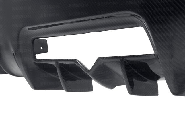 Seibon Carbon Fiber TB Style Rear Lip - 2013-2014 Scion FR-S / Subaru BRZ