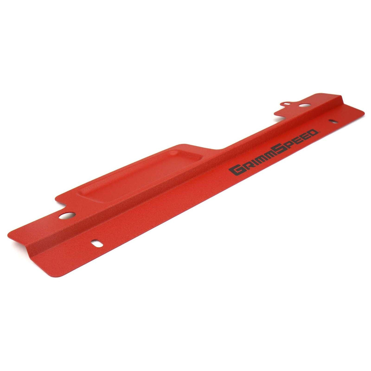 GrimmSpeed Radiator Shroud w/ Tool Tray Red - 2002-2007 Subaru WRX/STI