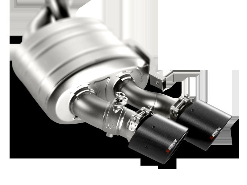 Akrapovic Evolution Line Cat Back Titanium with Carbon Tips for 2013-2017 Audi S6 Avant/Limousine (C7) - S-AU/TI/6H