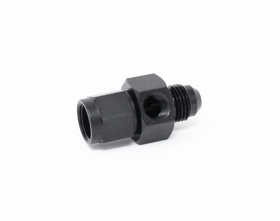 Torque Solution Union Fitting for -6AN Female to Male w/1/8 NPT Port - TS-FTG-021