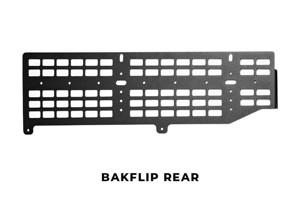 05-23 Toyota Tacoma Side Bed Molle System Fits With BAKflip Cover