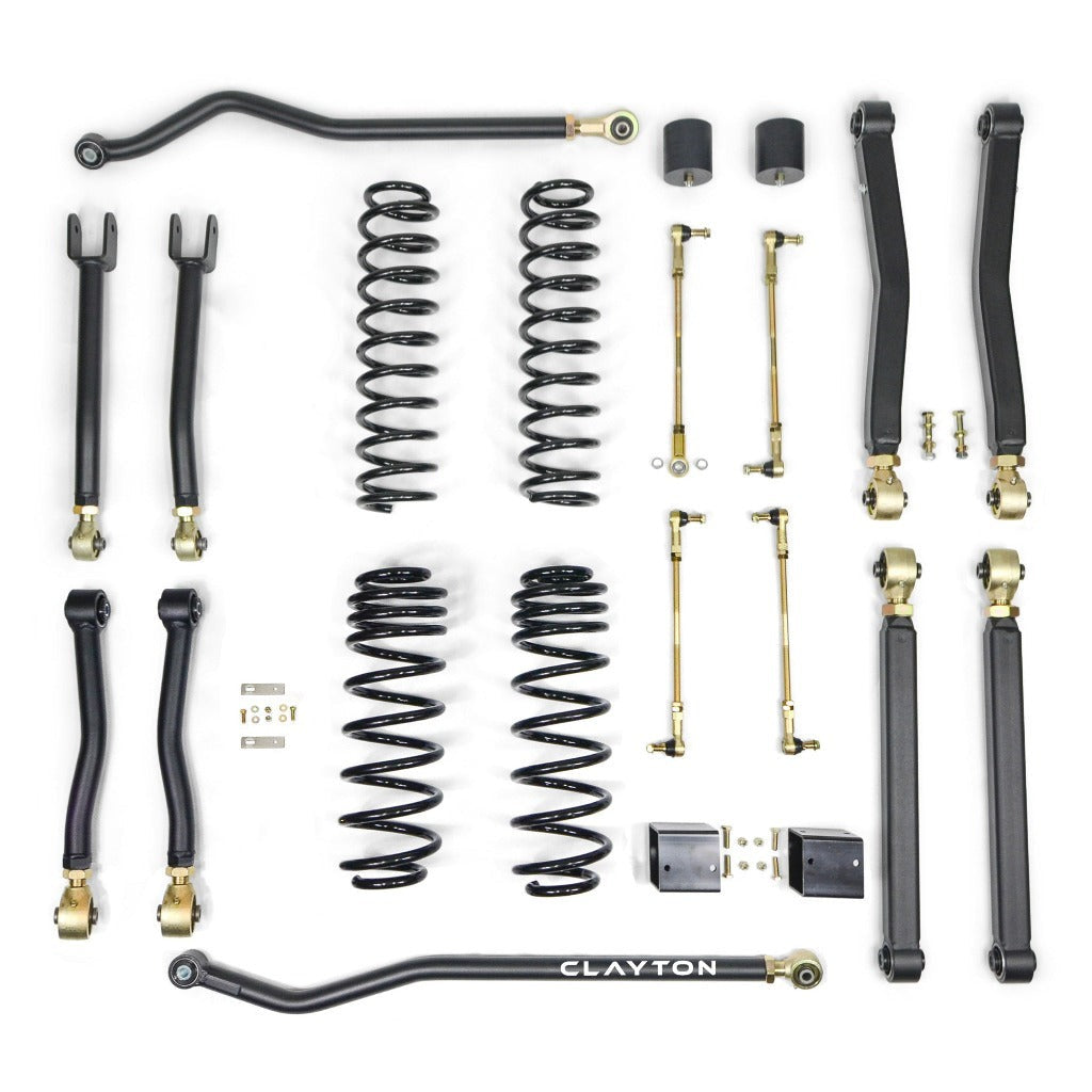 CLAYTON OFF ROAD Jeep Wrangler DIESEL 3.5" PREMIUM Lift Kit 2018-Present, JL 2909135