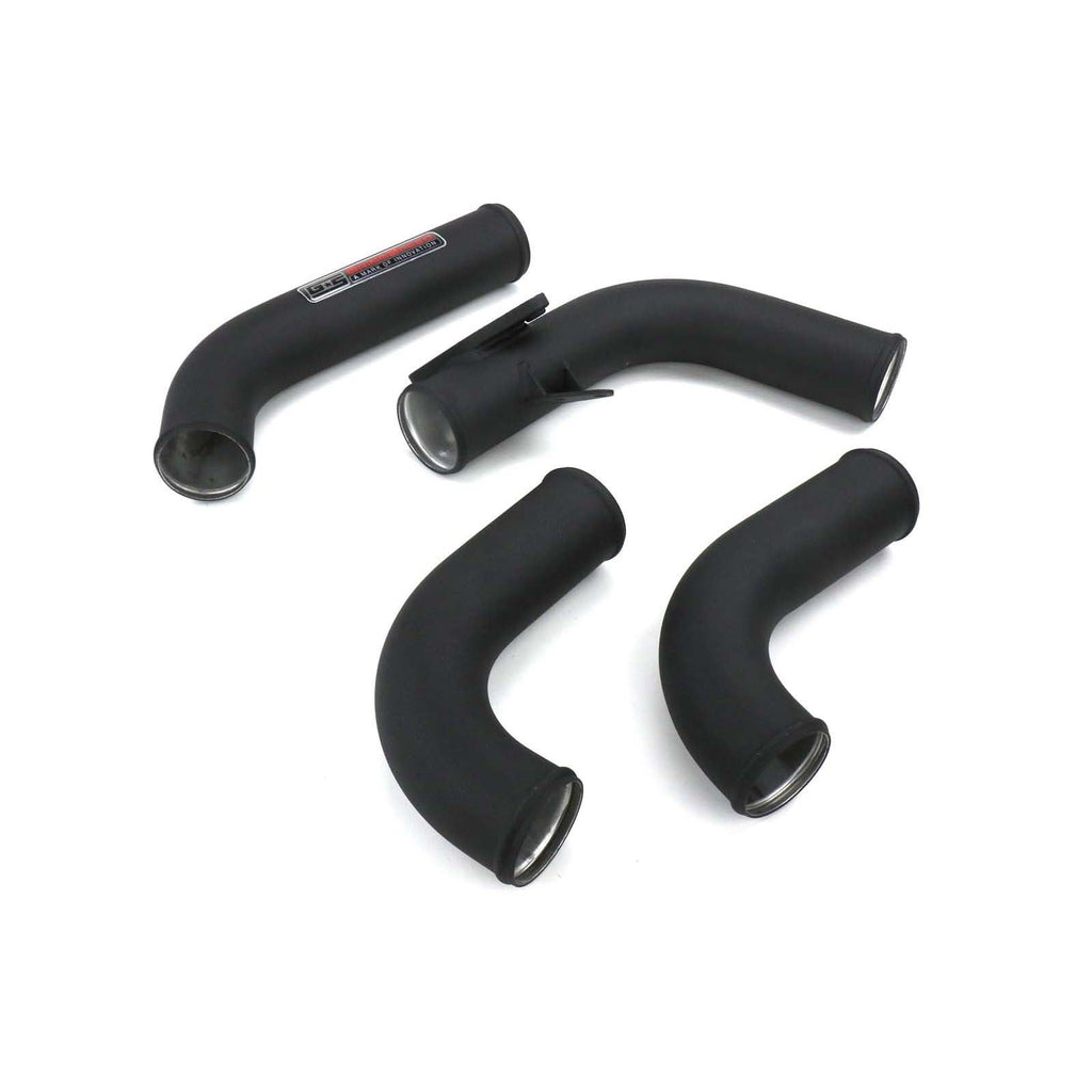 GrimmSpeed Front Mount Intercooler Piping Kit Black - 2008-2014 Subaru STI