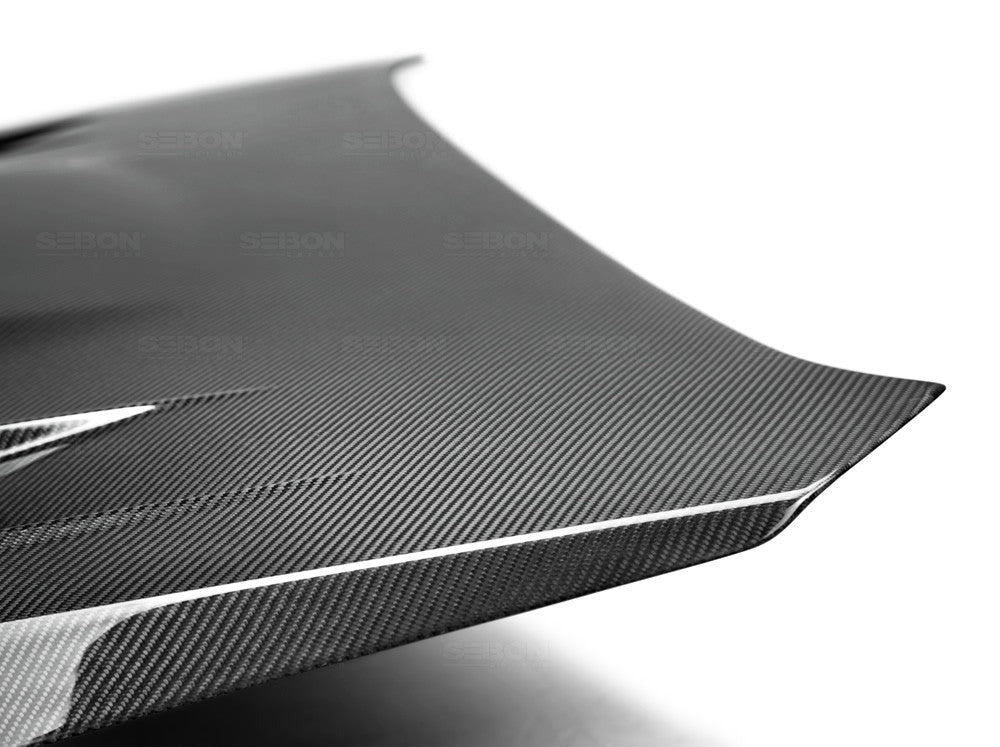 Seibon Carbon Fiber CW Style Hood - 2015-2021 Subaru WRX & STI