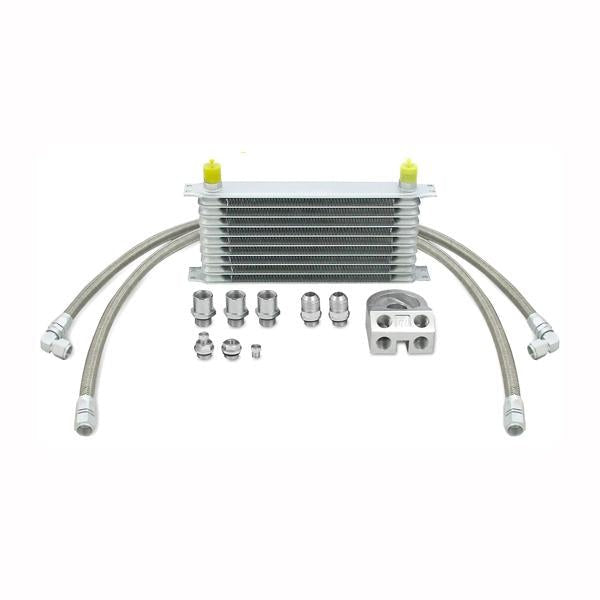 Mishimoto Thermostatic Oil Cooler Kit, Black - 2008-2014 Subaru STI
