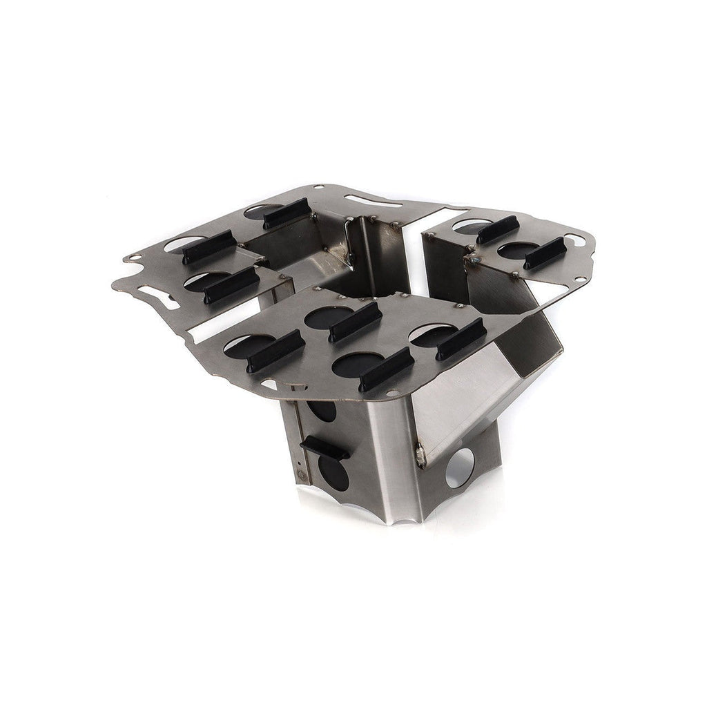 IAG EJ Competition Series Oil Pan w/ Removable Comp Series Lower Baffle - Black Finish (Pan & CS Baffle Only)