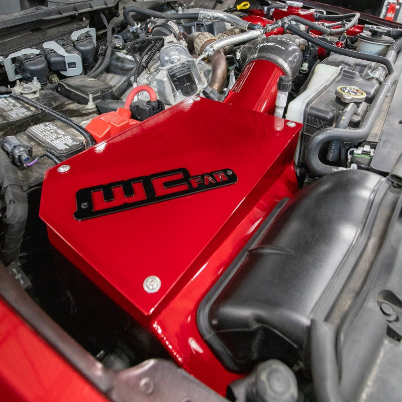 Wehrli 20-25 Ford Power Stroke 6.7L 4in Intake Kit - Chevy Orange