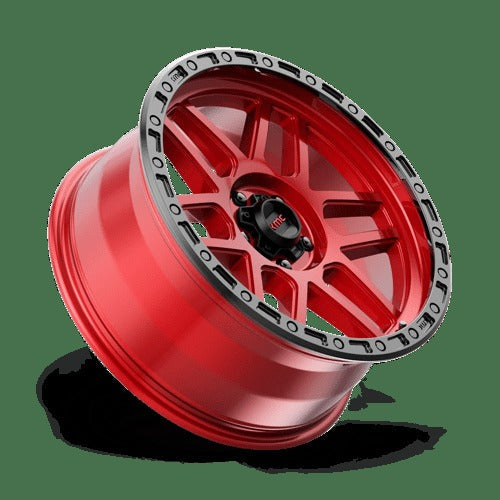 KM544 17X9 5X5.0 C-RED BLK-LP -12MM
