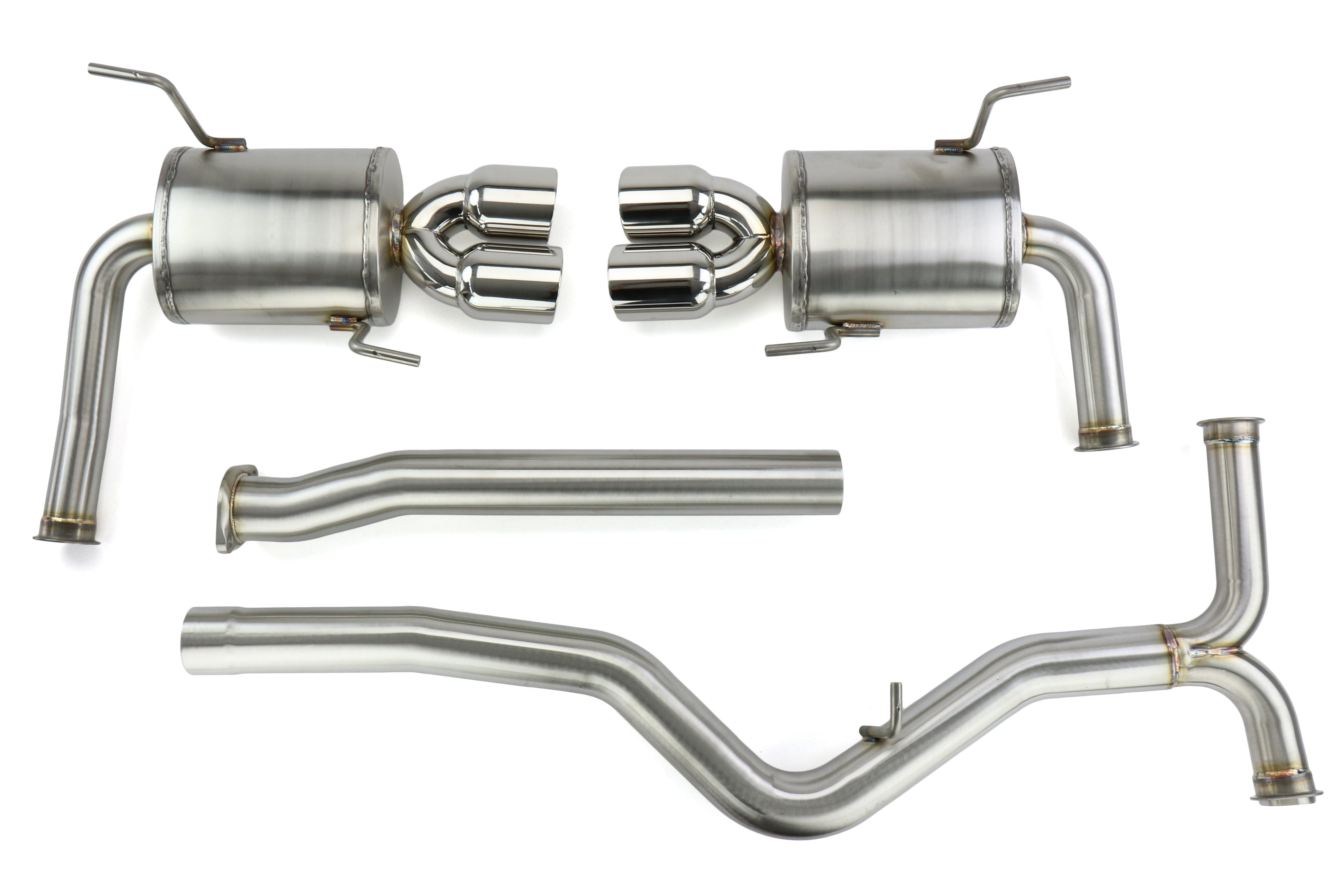 Mishimoto Stainless Steel Cat Back Exhaust - 2015-2021 Subaru WRX/STI