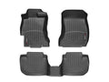 Weathertech Floorliners Black Front and Rear - Subaru Models (Inc. 2015+ WRX/STI / 2013+ Crosstrek)