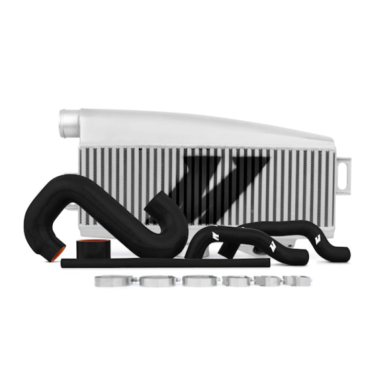 Mishimoto Subaru Top-Mount Intercooler Kit, Silver/Black Hoses, Not For RHD - 2002-2007 Subaru WRX / 2004-2007 STI