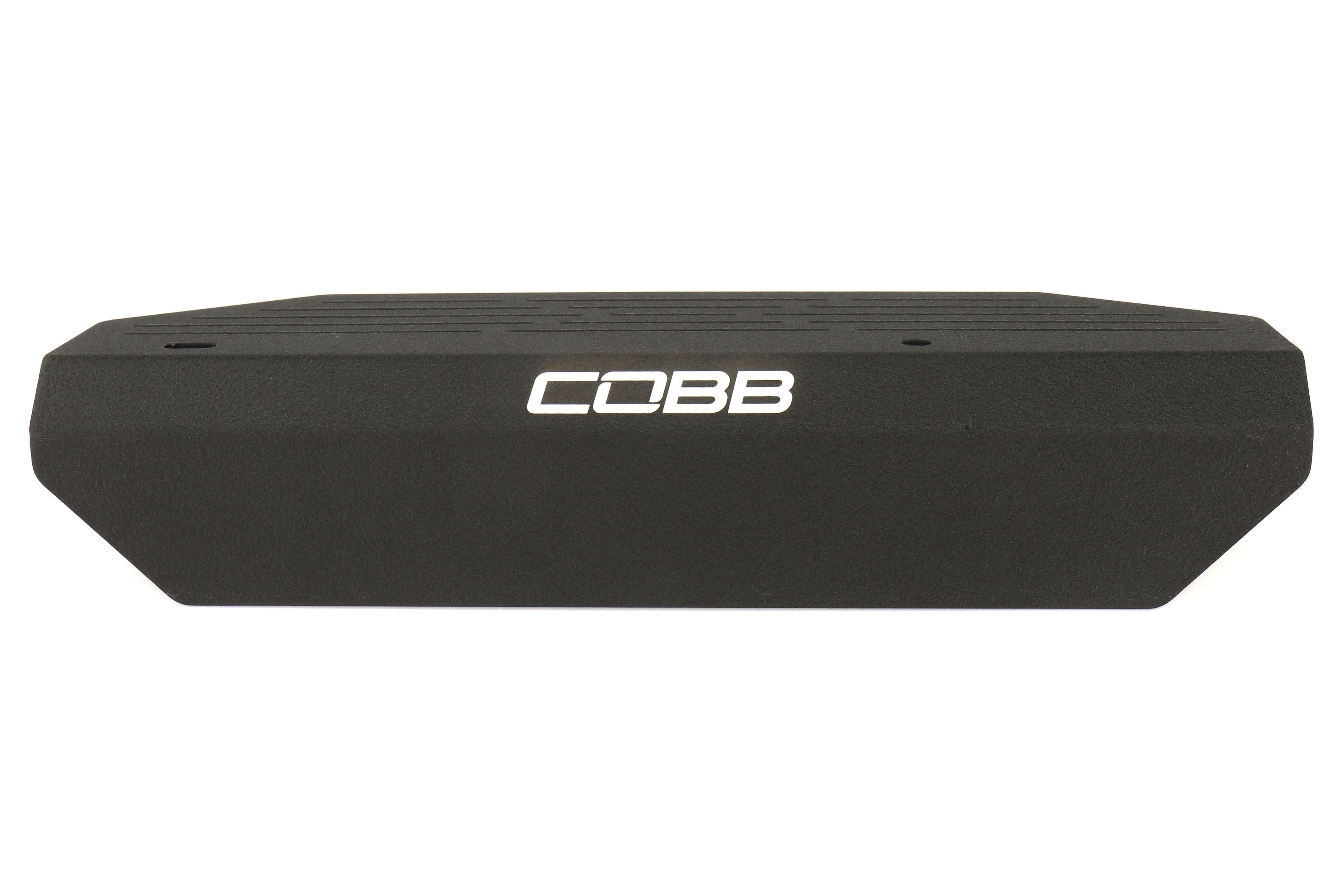 COBB Tuning Aluminum Alternator Cover Wrinkle Black - 2008-2014 Subaru WRX / 2008-2021 STI