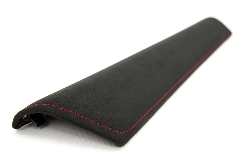 Subaru tS Ultrasuede Upper Door Trim with Red Stitching (Left) - 2013-2016 Scion FR-S / 2013-2020 Subaru BRZ / 2017-2019 Toyota 86