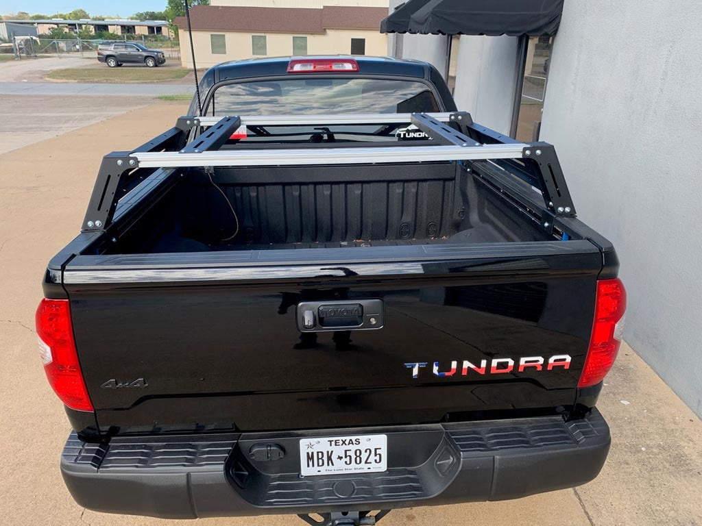 14-21 Toyota Tundra Long Bed Cali Raised LED Overland Bed Rack