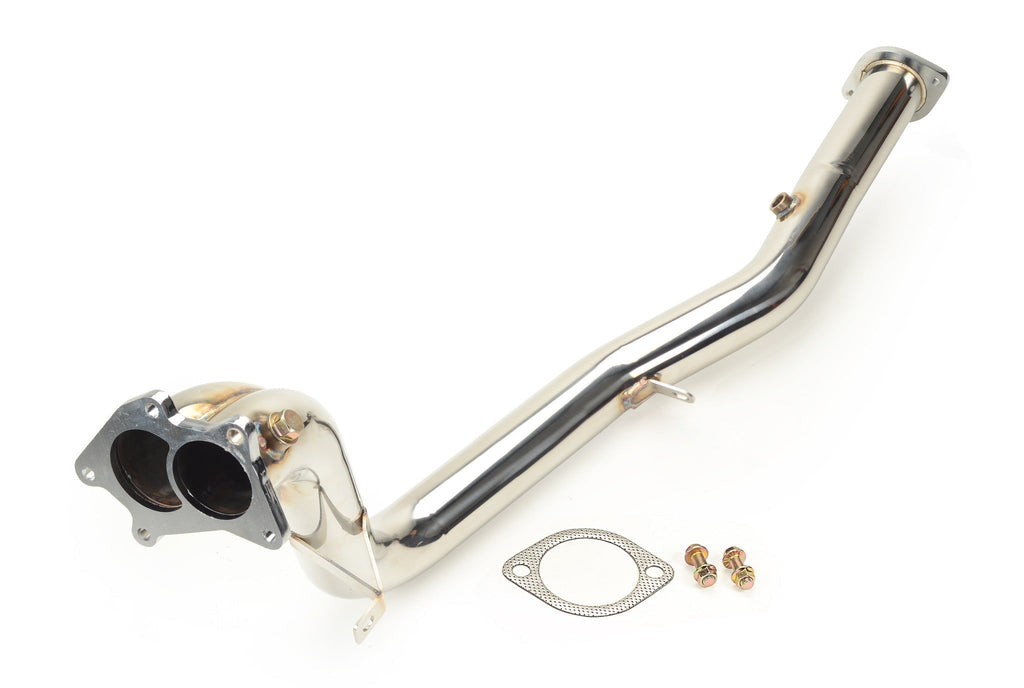 TR Subaru WRX/STI Twin Scroll High Flow Catless Downpipe for 2008-2014 WRX and 2008-2021 STI (TR-ES1006)